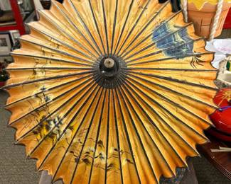 Antique Asian Umbrella