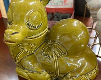 Camel Pottery cookie Jar