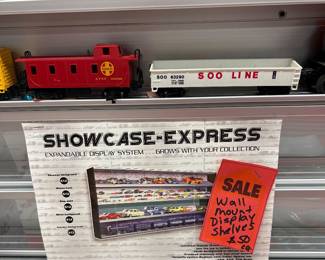 Show case displays