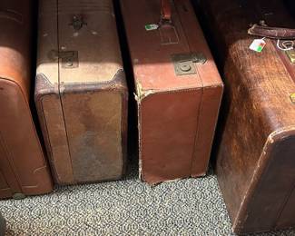 antique suitcases