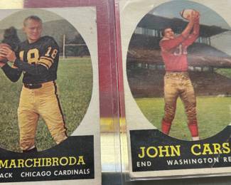 1950's Football cards 