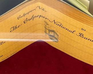 Culpeper Bank Notes