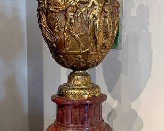 Gilt Urn