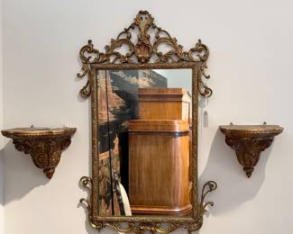 Ornate Gilt Mirror