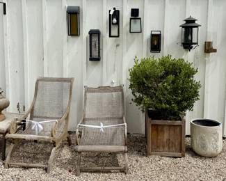 Pair of Chairs & Lighting