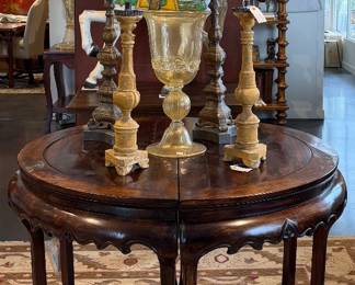 Murano for days and demilune tables