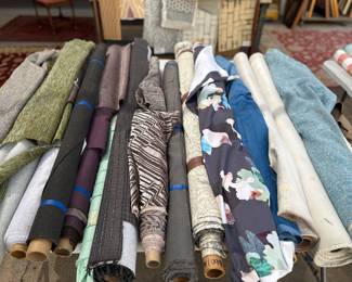 Fabric, Fabric & More Fabric!