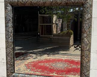 Mother of Pearl Frame Mirror