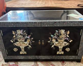 Mother of Pearl Trunk