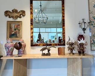 Stunning Spanish Colonial Mirror and Beautiful Smalls