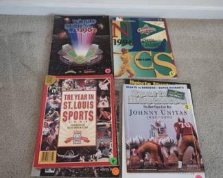 magazines and 1982 baseball program