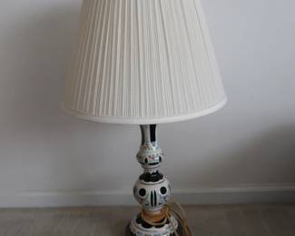 Bohemian Czech lamp