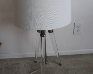 lucite lamp
