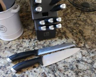 knife set with case
