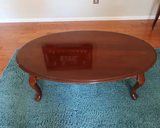 Queen Ann cherry color coffee table