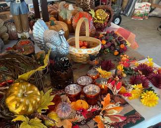 Fall, harvest decor