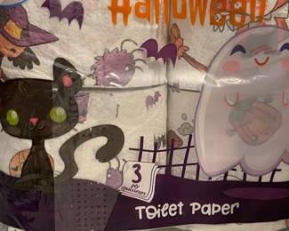Halloween toilet paper