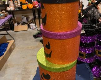Pumpkin stacking gift boxes