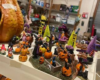 Fairy garden Halloween figures