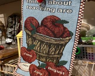 Teacher wall art