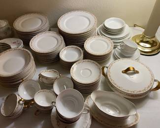 Beautiful set of dishes