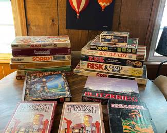 Vintage board games