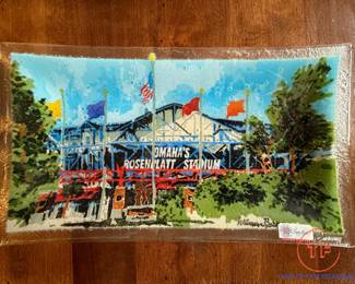 Vintage Peggy Karr Rosenblatt Stadium Plate
