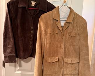 Suede jackets 