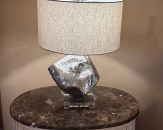 Mercury Glass Lamp by Everly