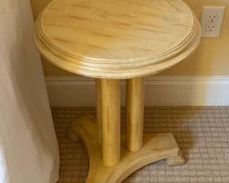 Wooden end table