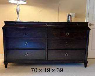 Espresso brown 9-drawer dresser by A.R.T. Furniture by Grayson Living