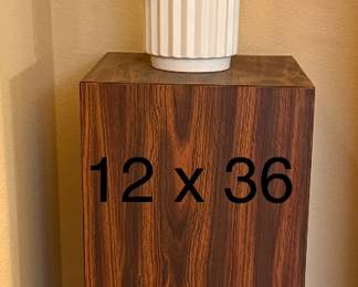 Wooden plant stand