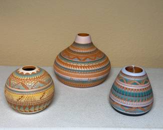 Susie Charlie Set of 3 Seed Pots