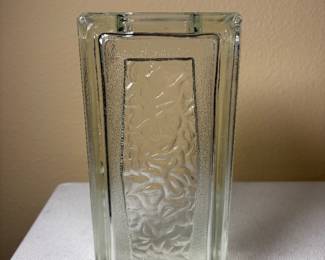 MCM Block Vase, 9.5"
