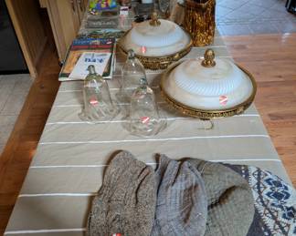 lamps, hats