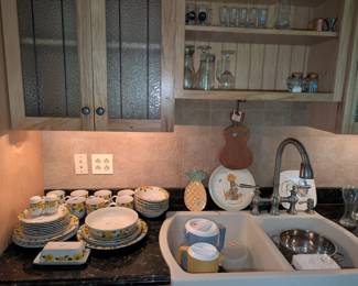 sunflower dining set