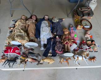 dolls, toys