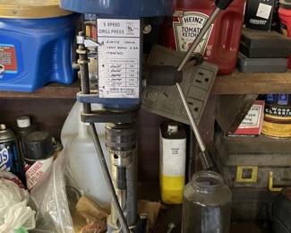 5-Speed Benchtop Drill Press ZJ4113