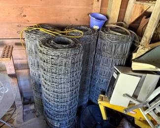 4 Rolls Woven Wire Field Fence