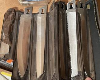 Kershaw Kai Blade Trader Model 1099 Knife Set with Case