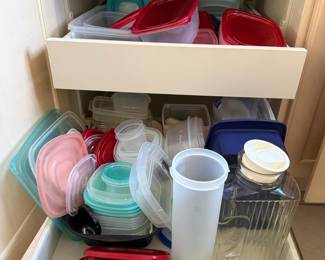 Food Storage Containers & Kitchen Organization Lot