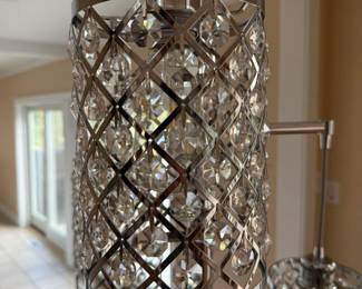 Crystal-Style 3-Light Floor Lamp