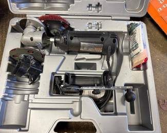 Rotozip Rebel REB01 Type 1 120V Spiral Saw Kit with Attachments and Hard Case