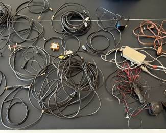 Electronic Cables, Cords & Adapters Lot