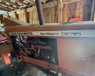 Allis-Chalmers One-Ninety XT Diesel Tractor + Extra Rear Tires