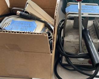 Marathon-III High Speed Hand Drill System and Heathkit Soldering Iron Station