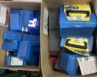 MTM Case-Gard & Lapua Ammo Storage Boxes Lot
