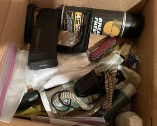 Ammunition, Reloading Bullets, Gun Care, and Powder Horn Lot