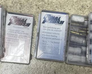 7 David Tubb Final Finish & TMS Bore Polishing Kits