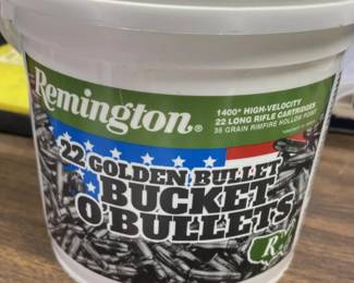 Remington Golden Bullet .22 Bucket O' Bullets